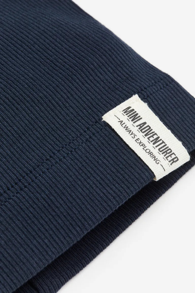 Gorro azul marino bebe niño H&M