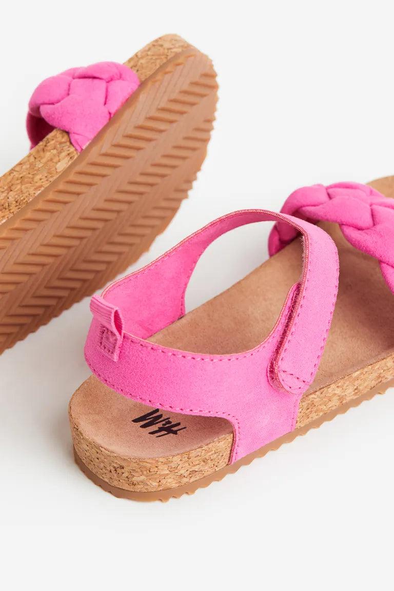 Sandalias H&M niña rosadas