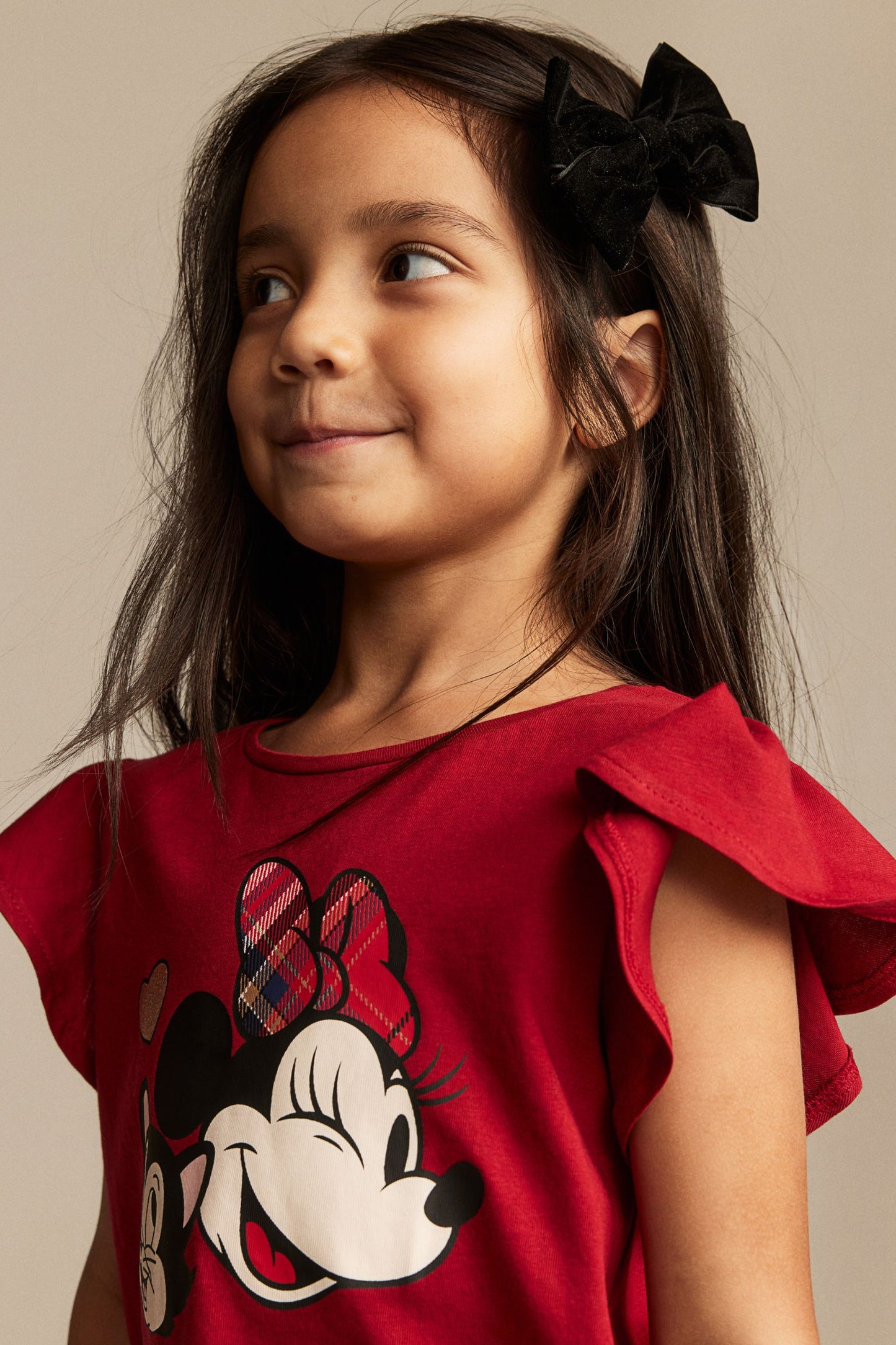 Camisa roja minnie niña H&M 37239024