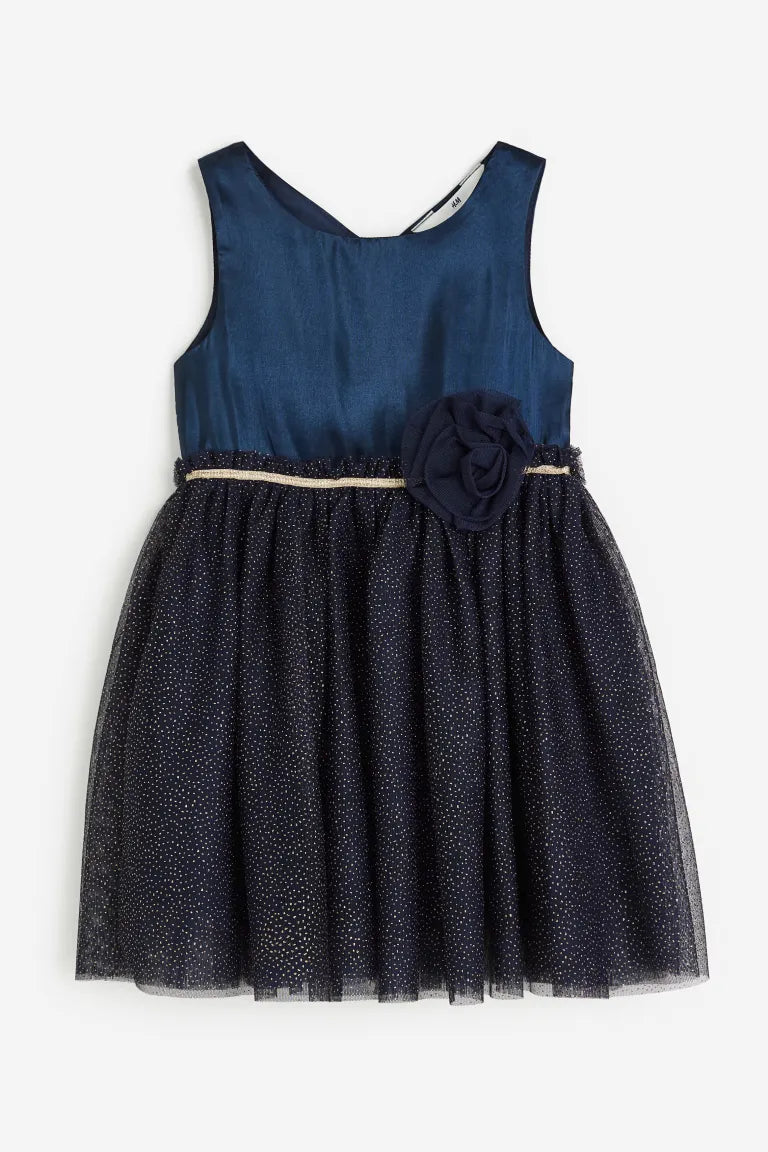 Vestido azul nia H&M tutu tulle glitter Kima Shop HN Vestido azul nia H&M tutu tulle glitter Kima Shop HN