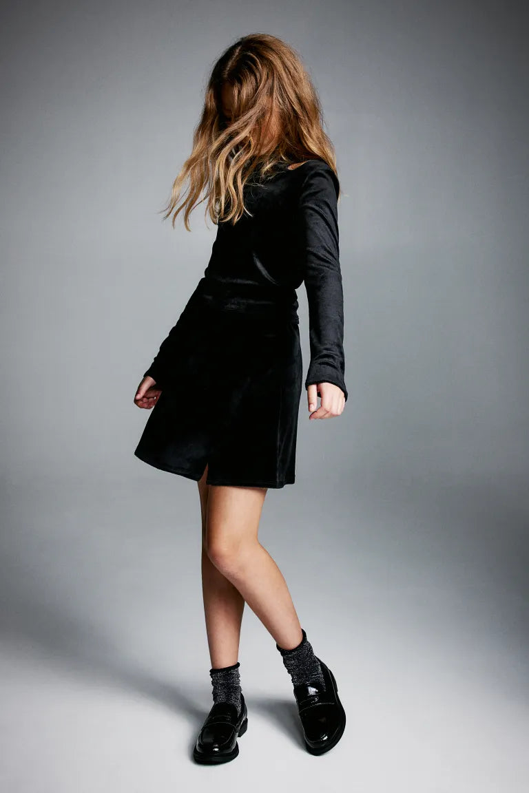 Set camisa Falda negra niña H&M