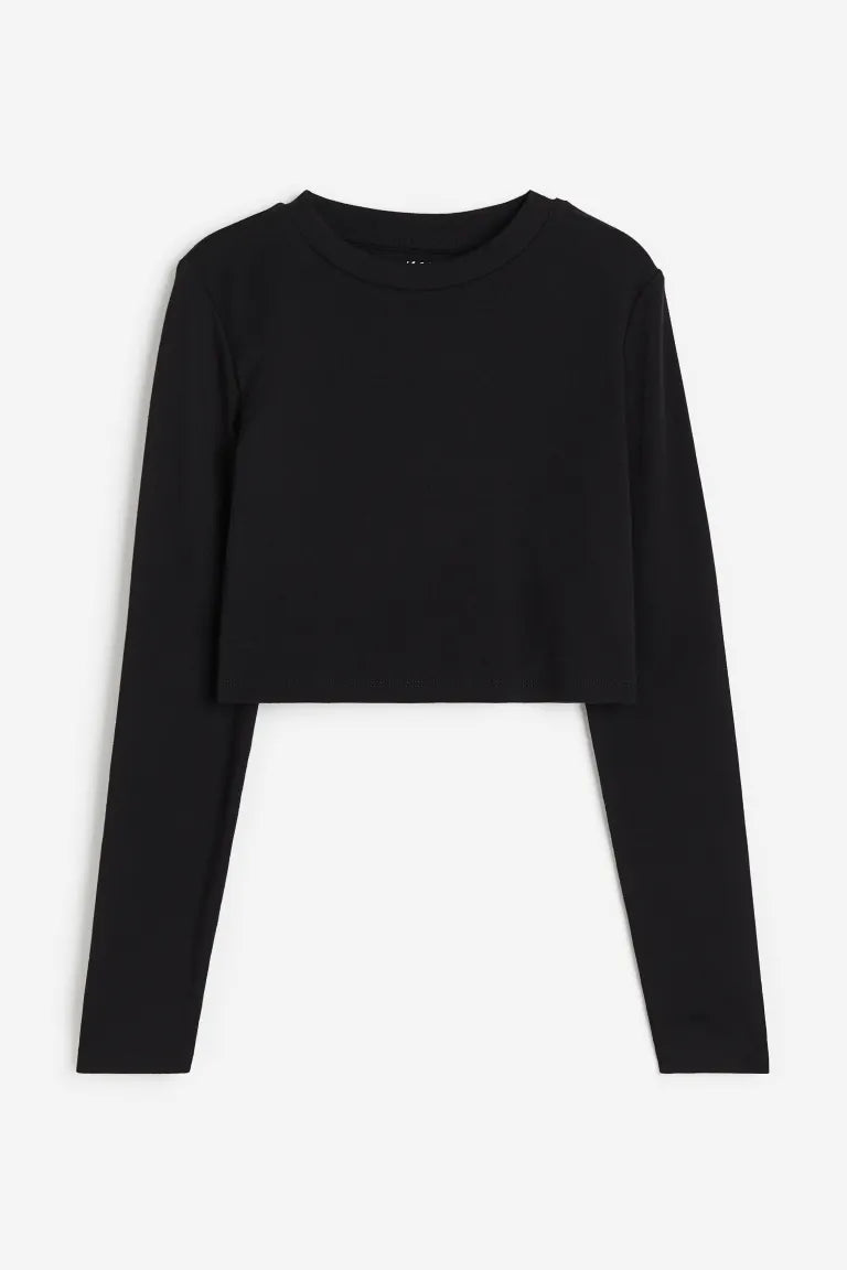 Camisa negra niña zara sale