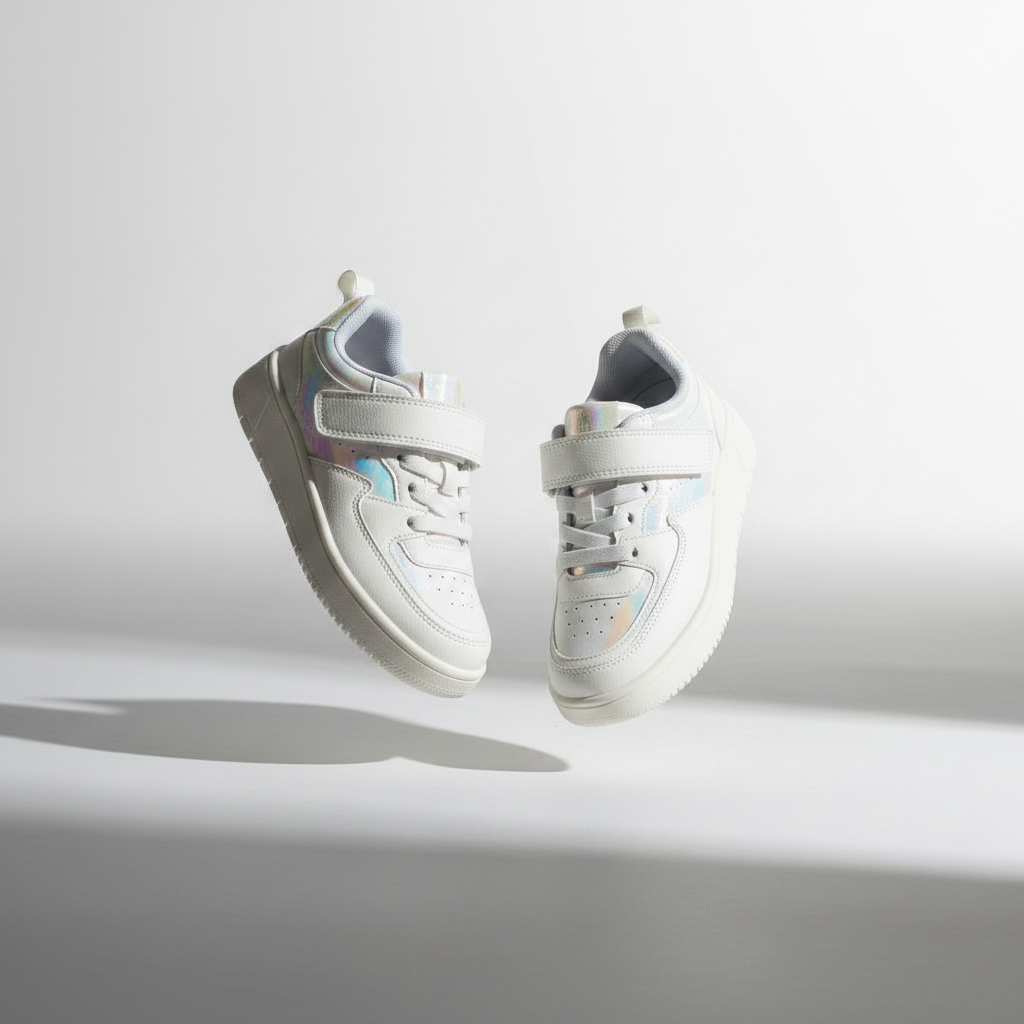 Tenis blancos H&M niña promo escolar