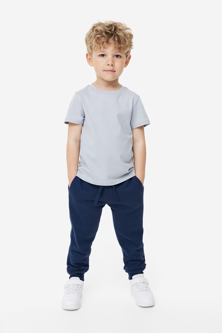 Pantalon Jogger azul niño H&M