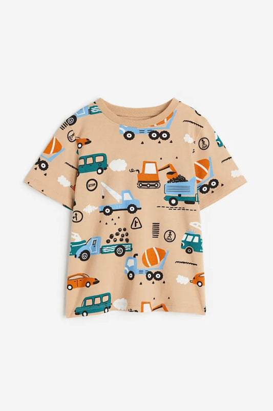 Camisa construccion H&M niño promo 4x1000