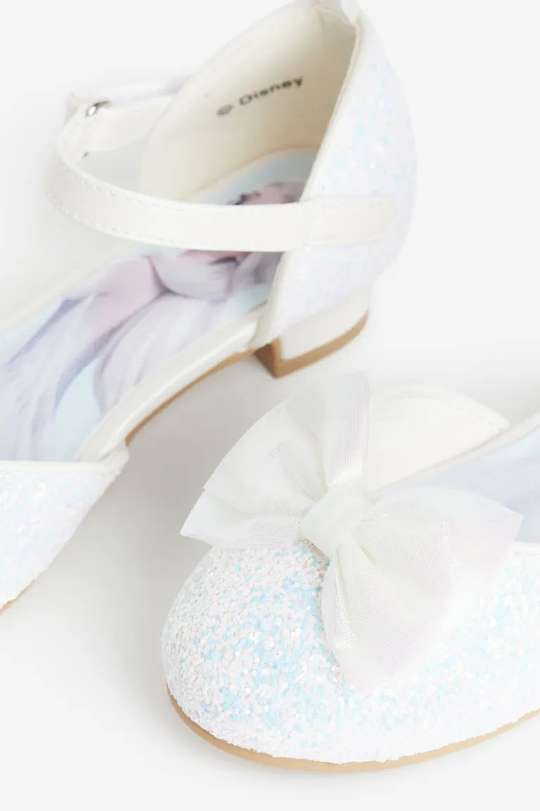 Zapatillas blancas tacon h&m niña