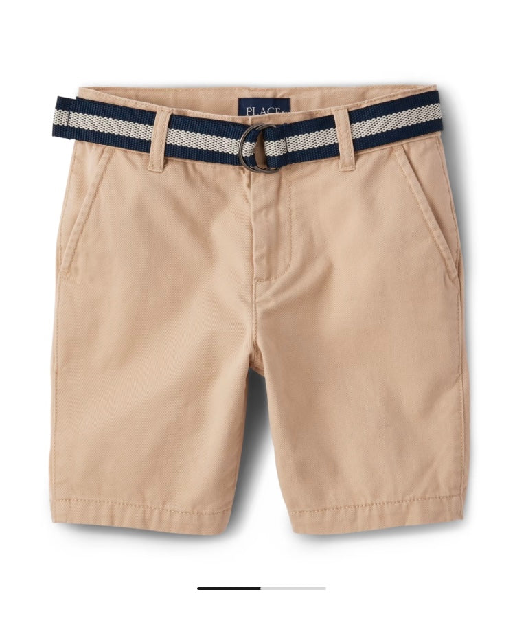 Short beige con faja childrens place niño 3044791 cafe