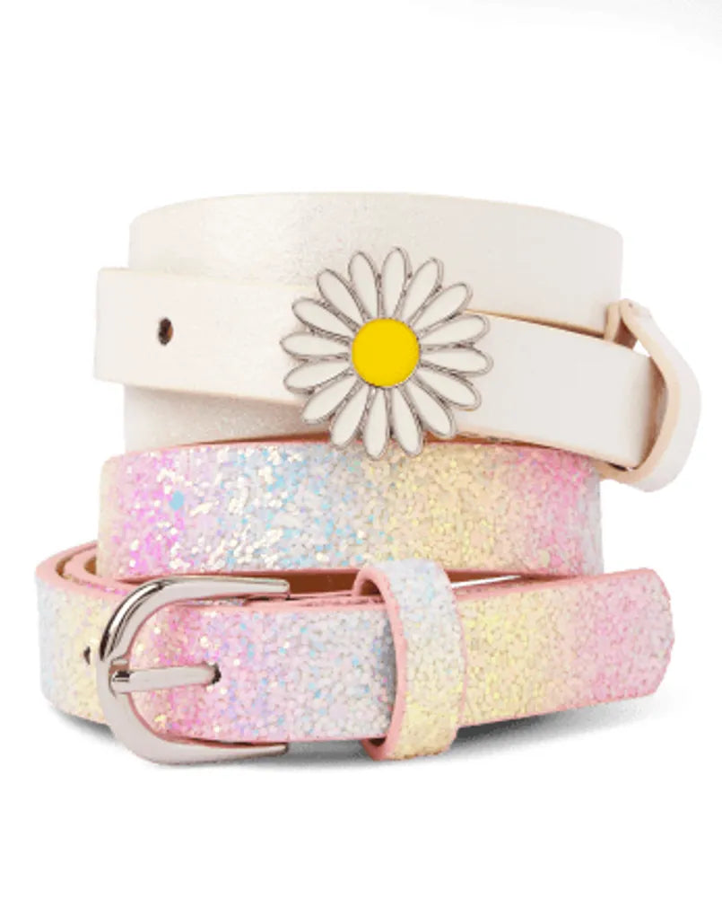 Faja niña blanco o rosada individual childrens place. 3037678