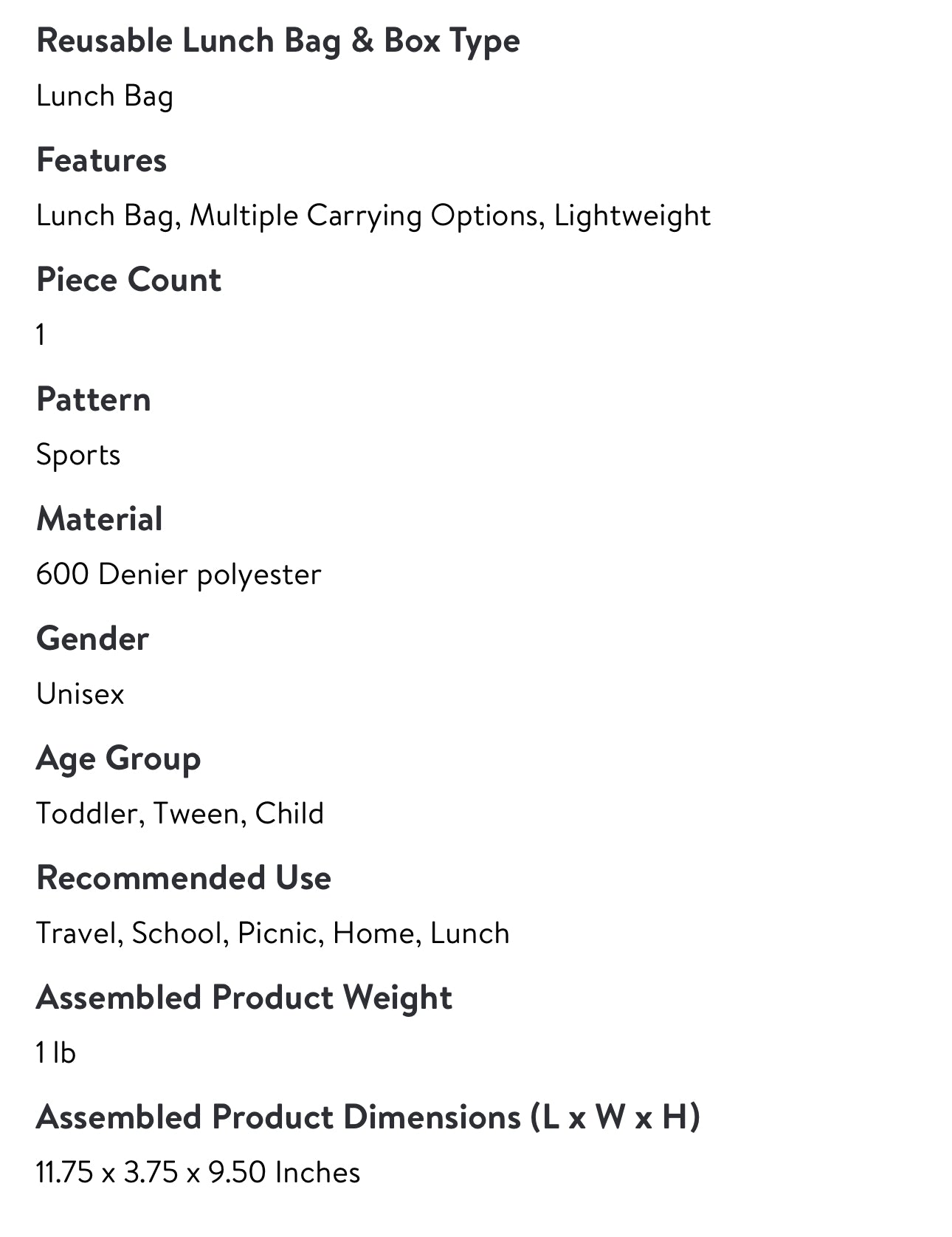 Lonchera térmica Bentgo azul deportes