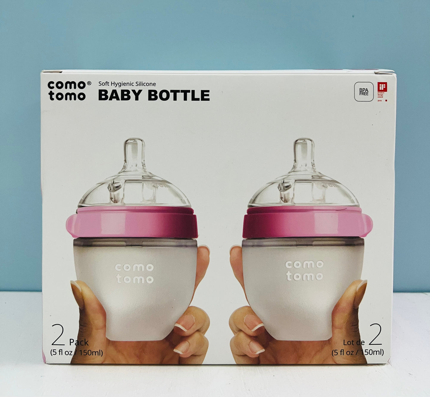 2 Pepes Biberon Como tomo baby bottel bebe niña 5 onzas