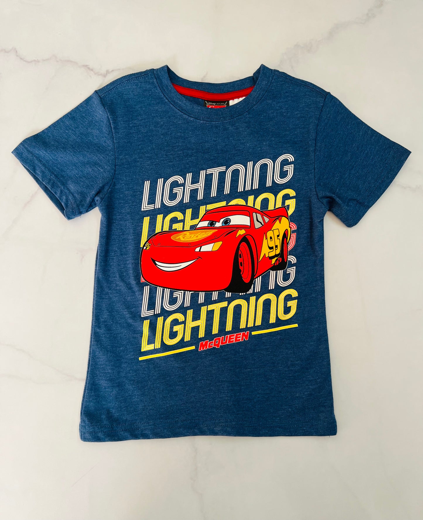 Camisa Cars Queen azul