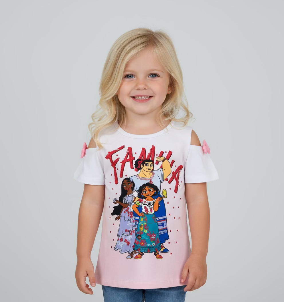 Camisa encanto Disney rosada