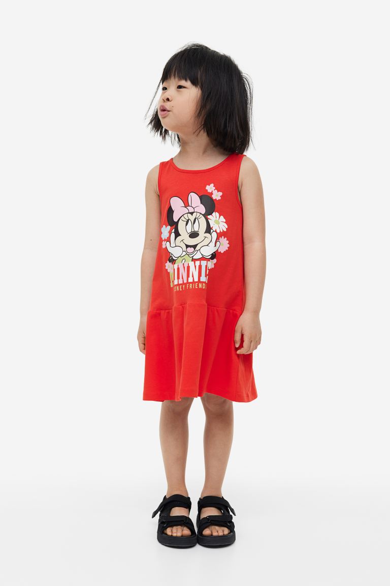 Vestido Rojo Minnie Disney promo 2x1000
