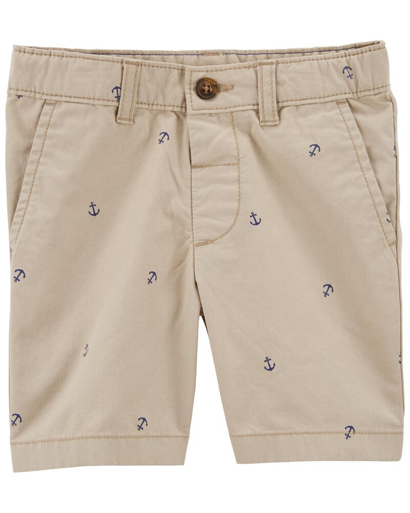 Short café claro anclas niño Carters 10907610