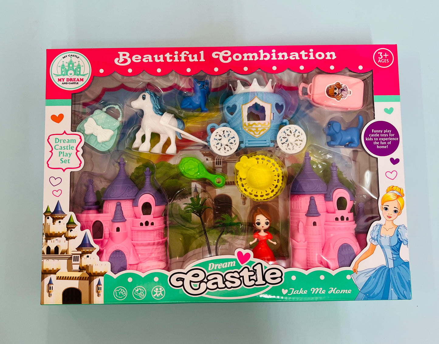 Juguete Castillo y carrusel castle