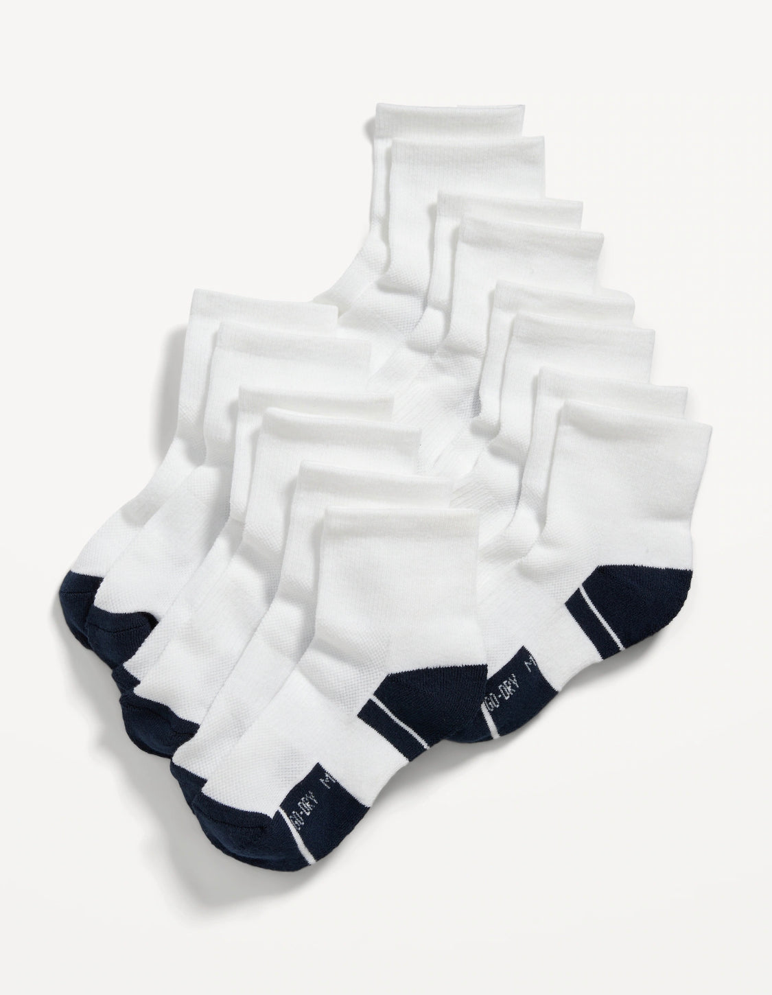 Calcetines blancos medio altos 7 pack niño Old Navy – Kima Shop HN