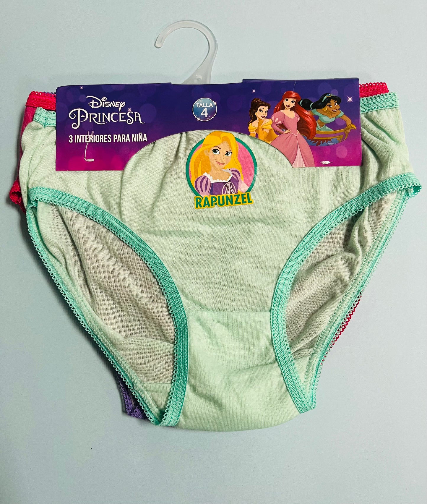 Set 3 ropa interior rapunzel