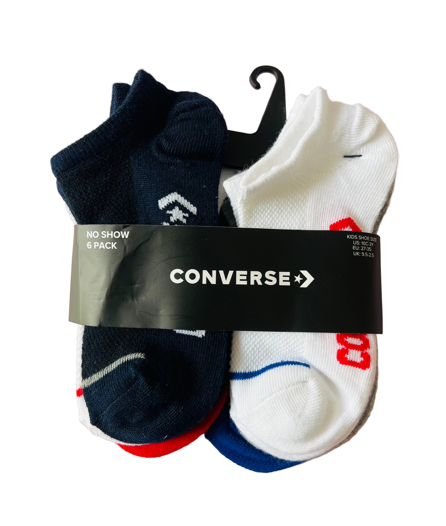 Calcetines set 6 pack converse 0638 niña niño