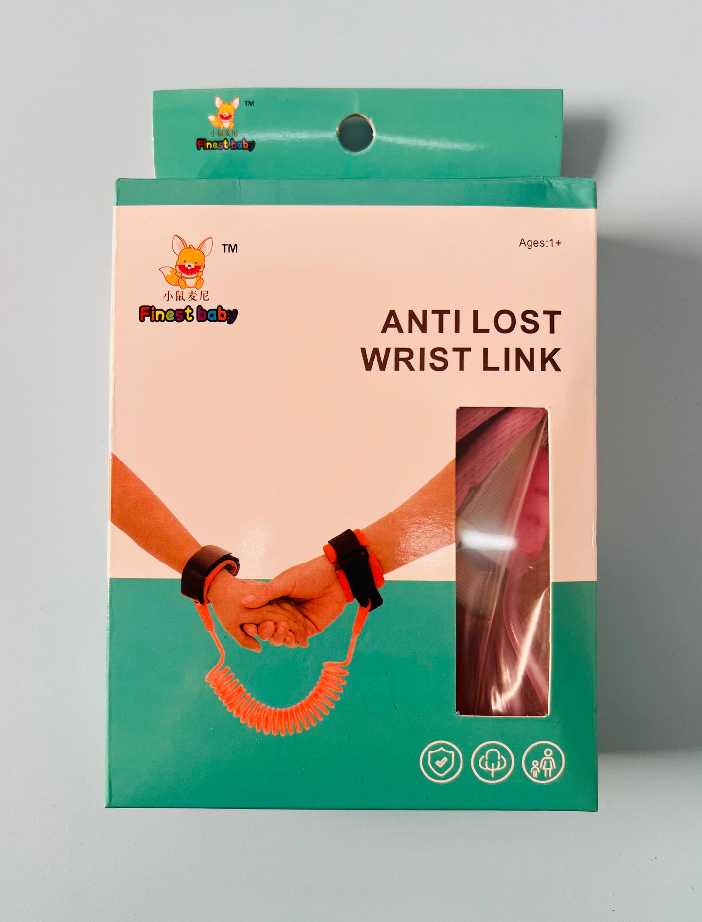 Arnés de seguridad azul niño