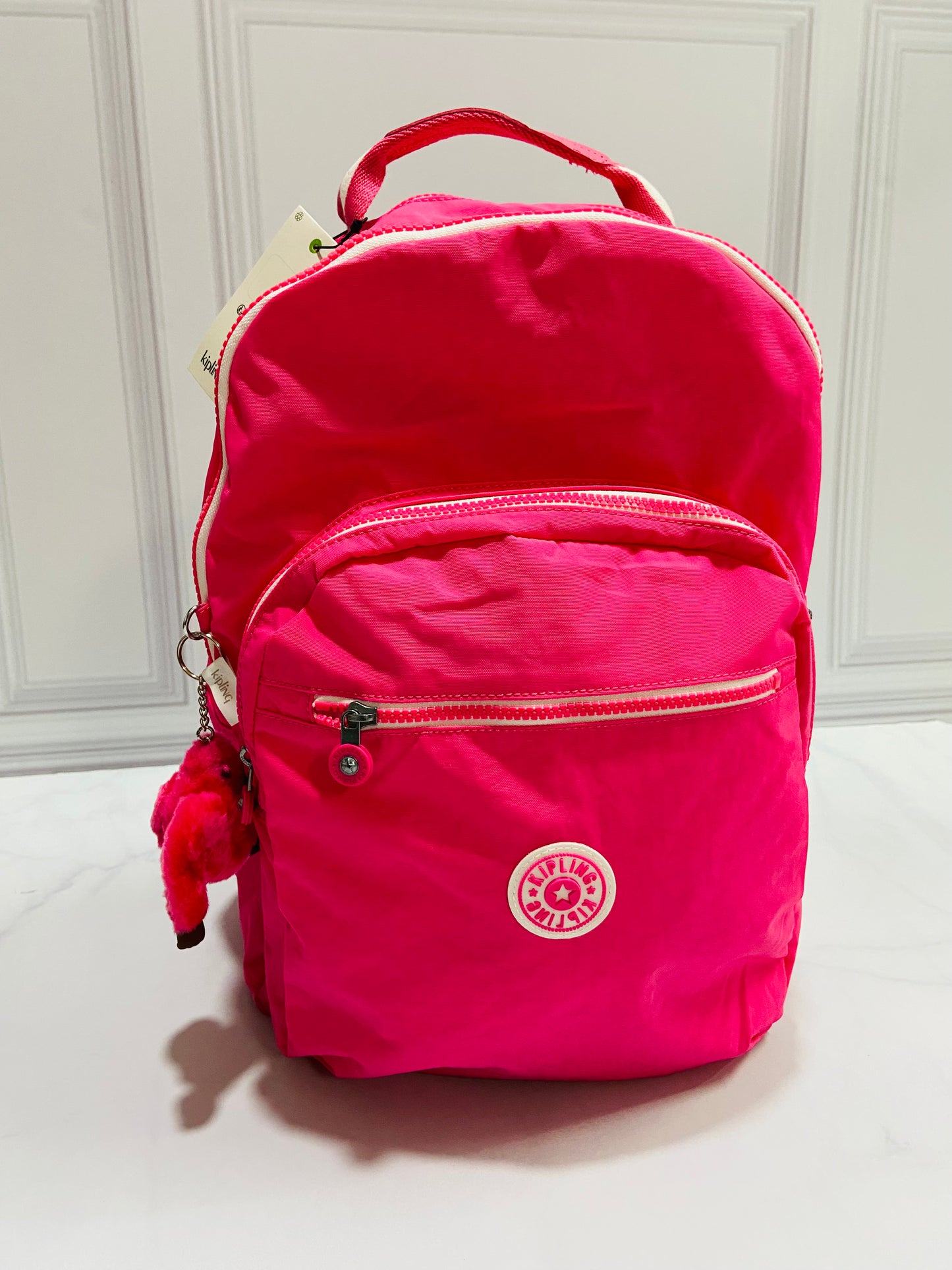 Mochila Kipling rosada