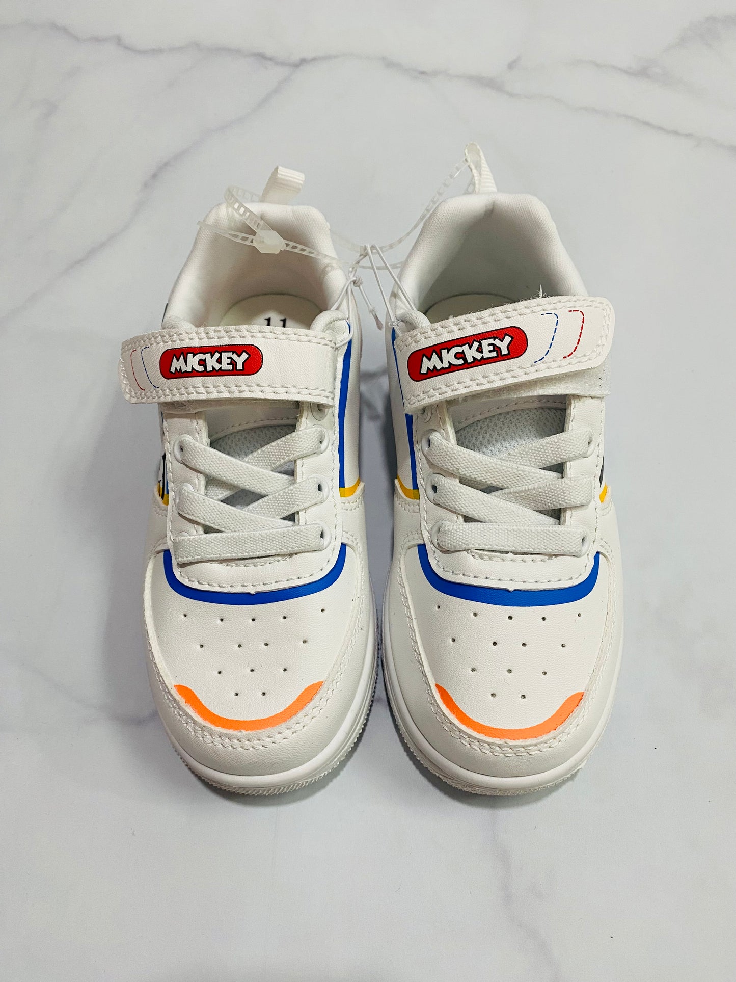Tenis blancos mickey niño niña unisex Disney