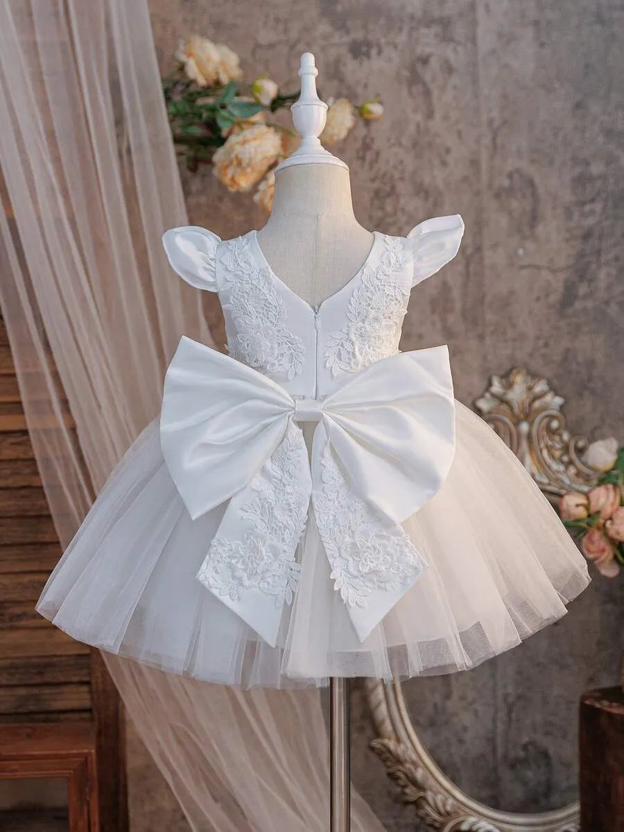 Vestido blanco bebe niña gala sa260106165743112894450