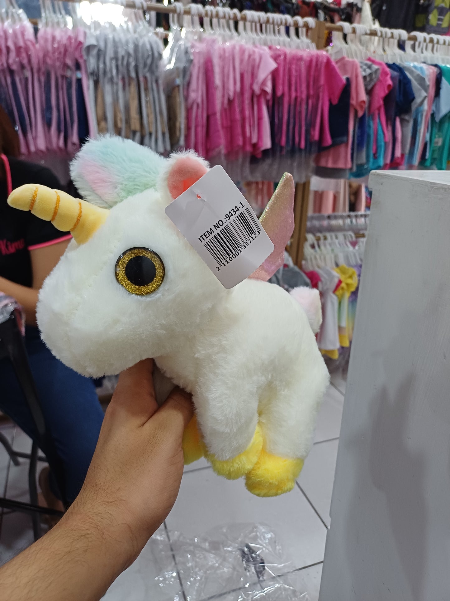 Juguete peluche unicornio 9434-1