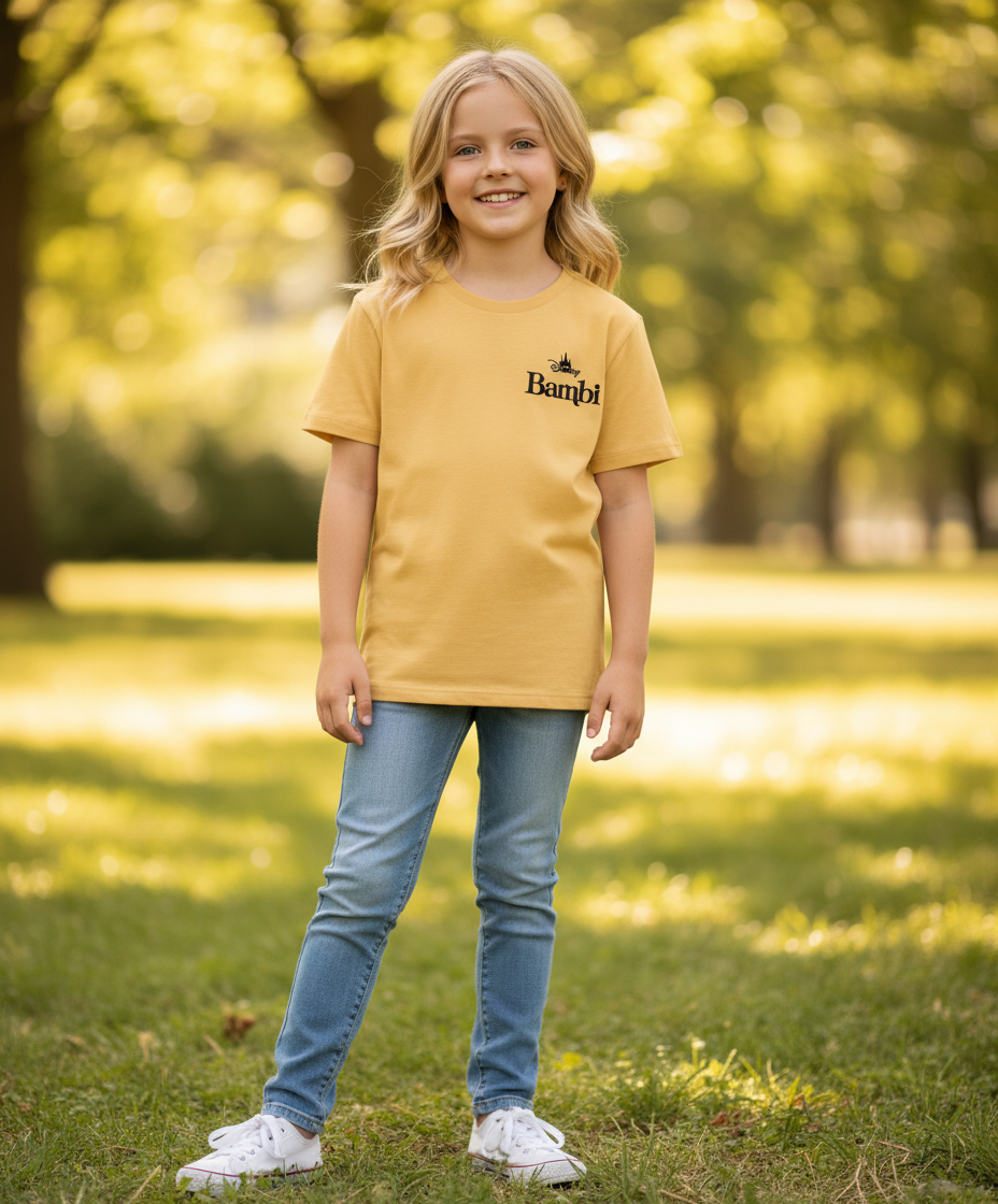 Camisa bambi niña beige B1-AD-T386T 490390