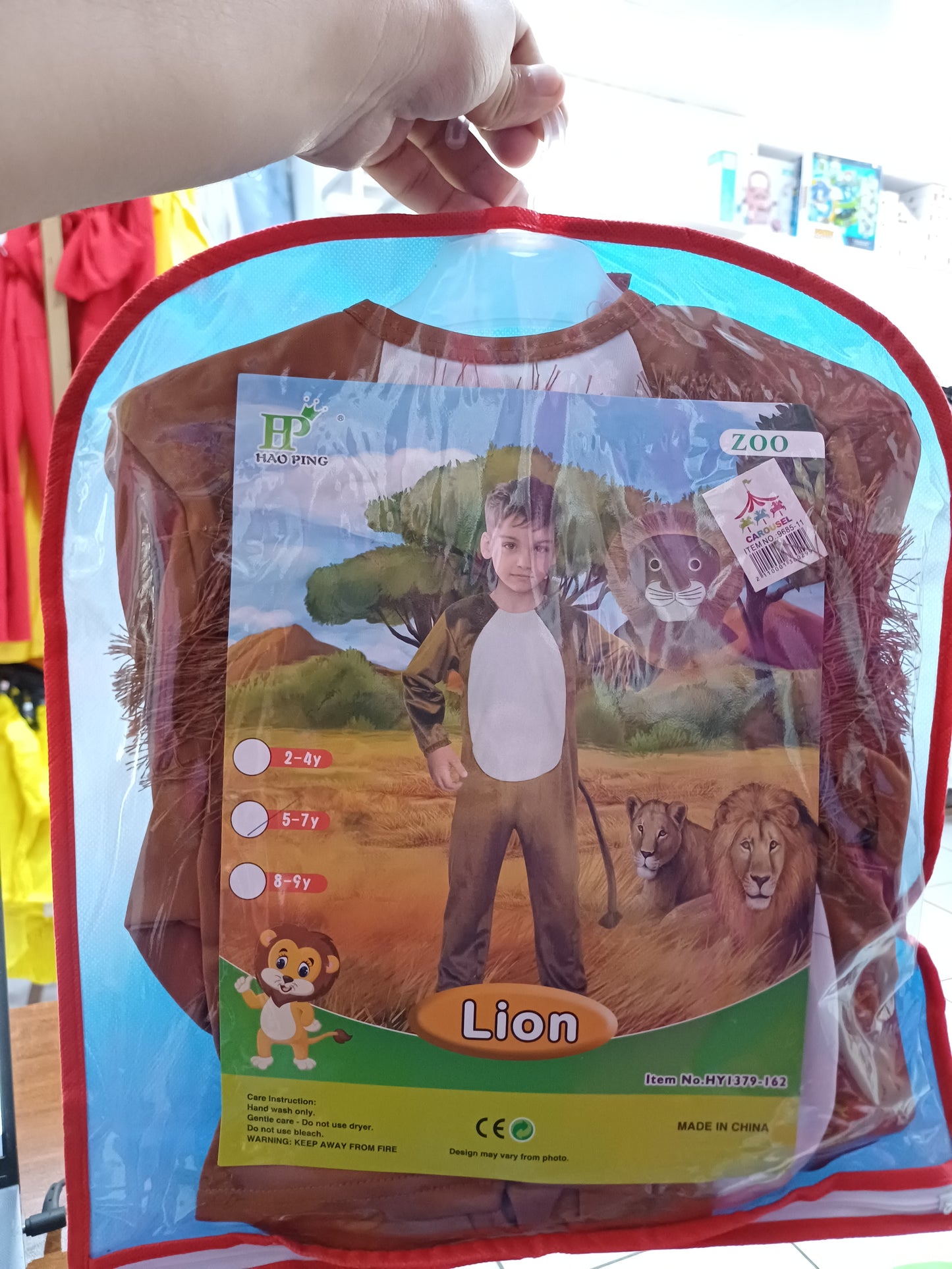 Disfraz león niño 9685-11 juguete