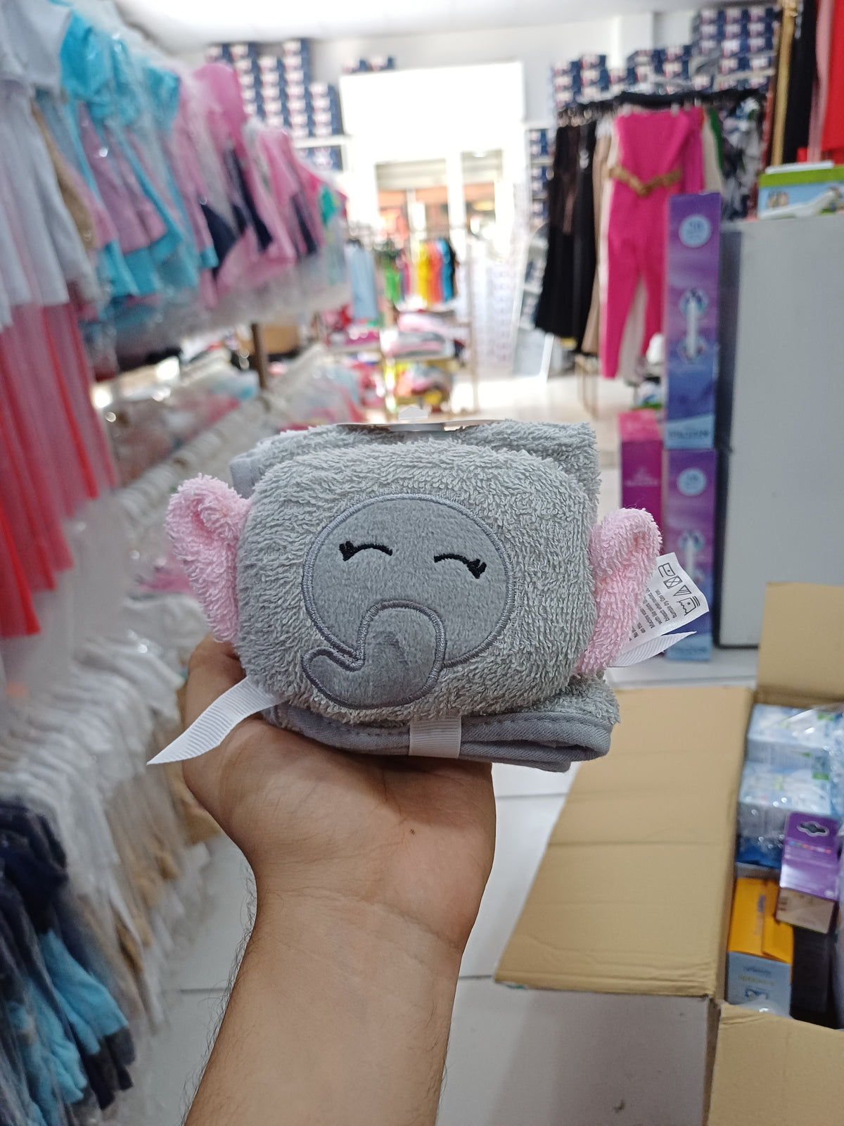 Set esponja toalla baño genial bebe niña