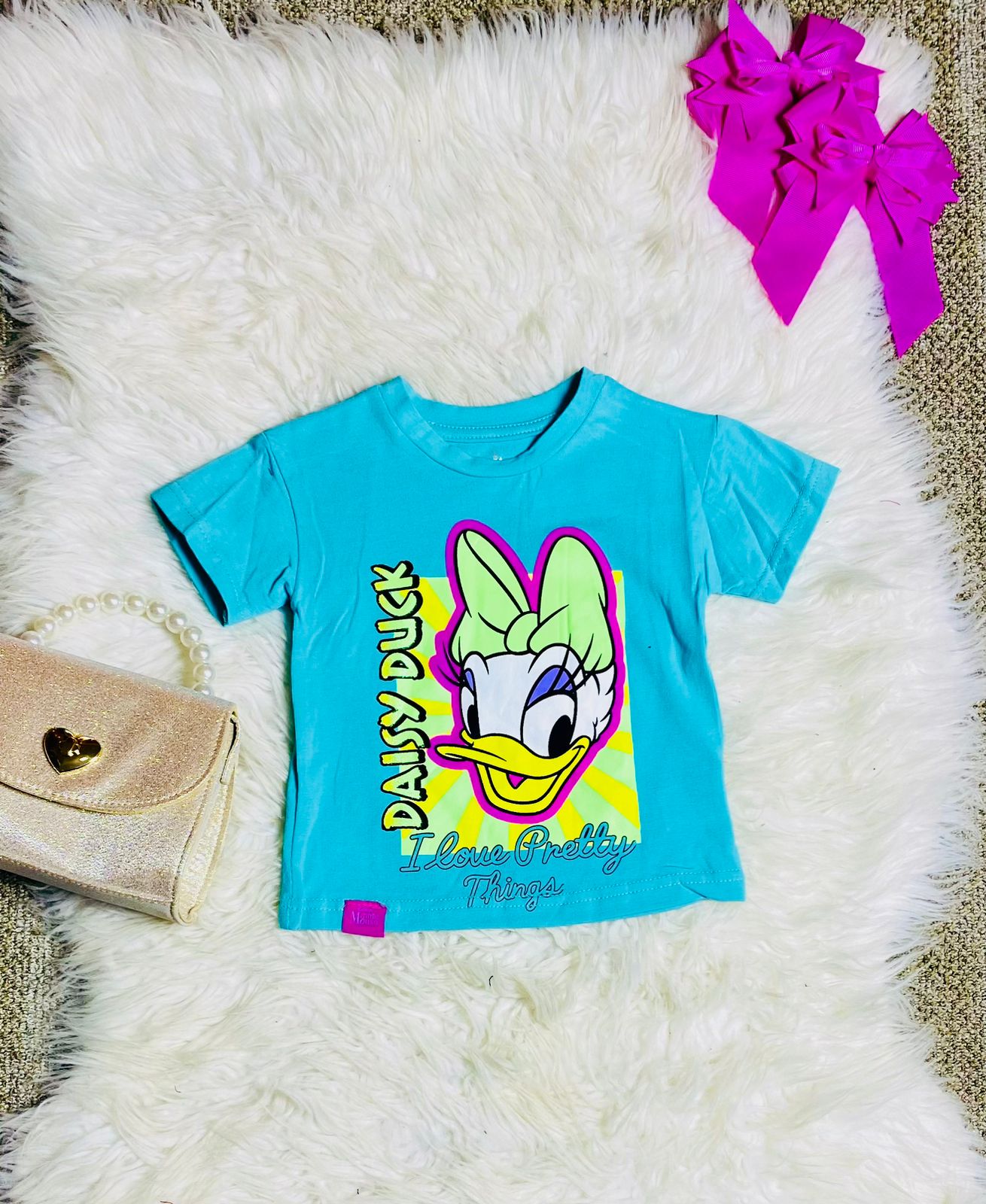Camisa verde Minnie bebe niña Disney D1-MI-1281B