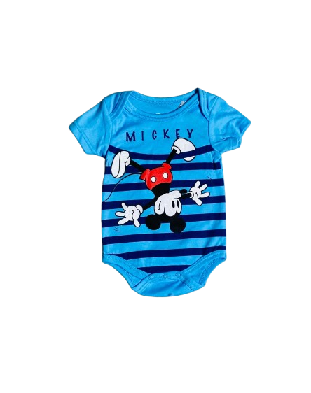mameluco azul Mickey bebe Niño