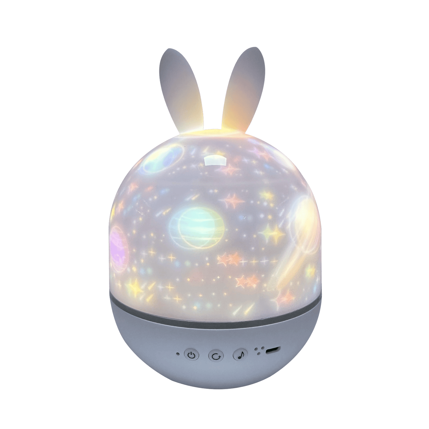 Proyector de luz en forma de conejo Cutebabies