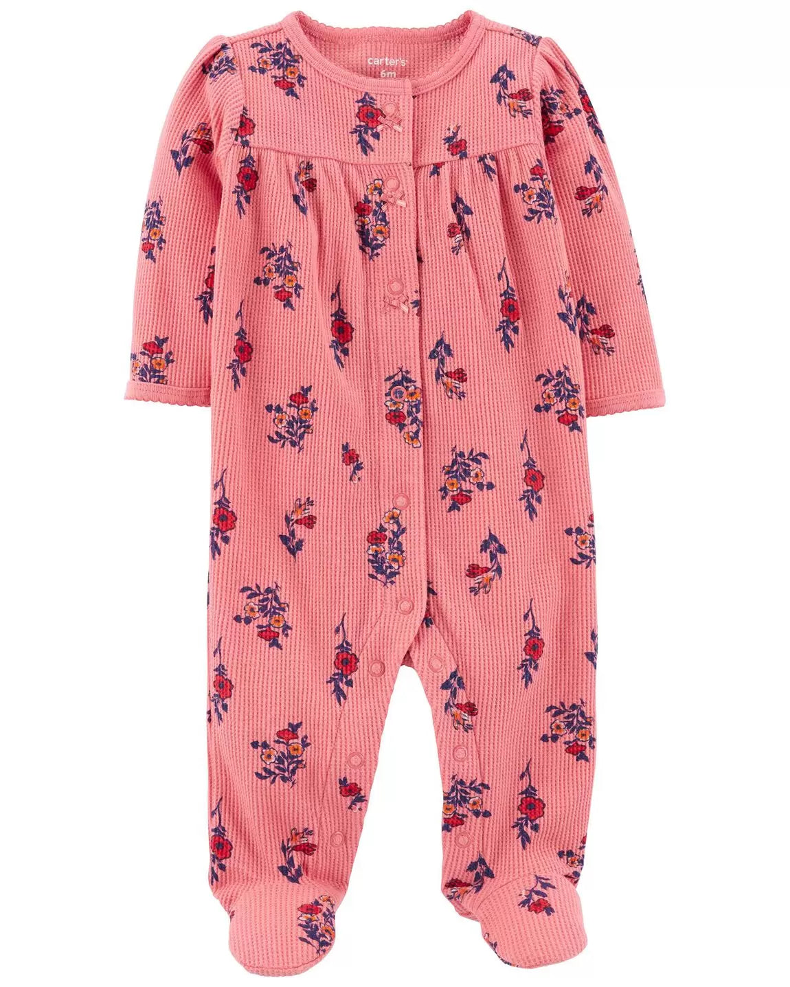 Pijama Carters bebe niña flores