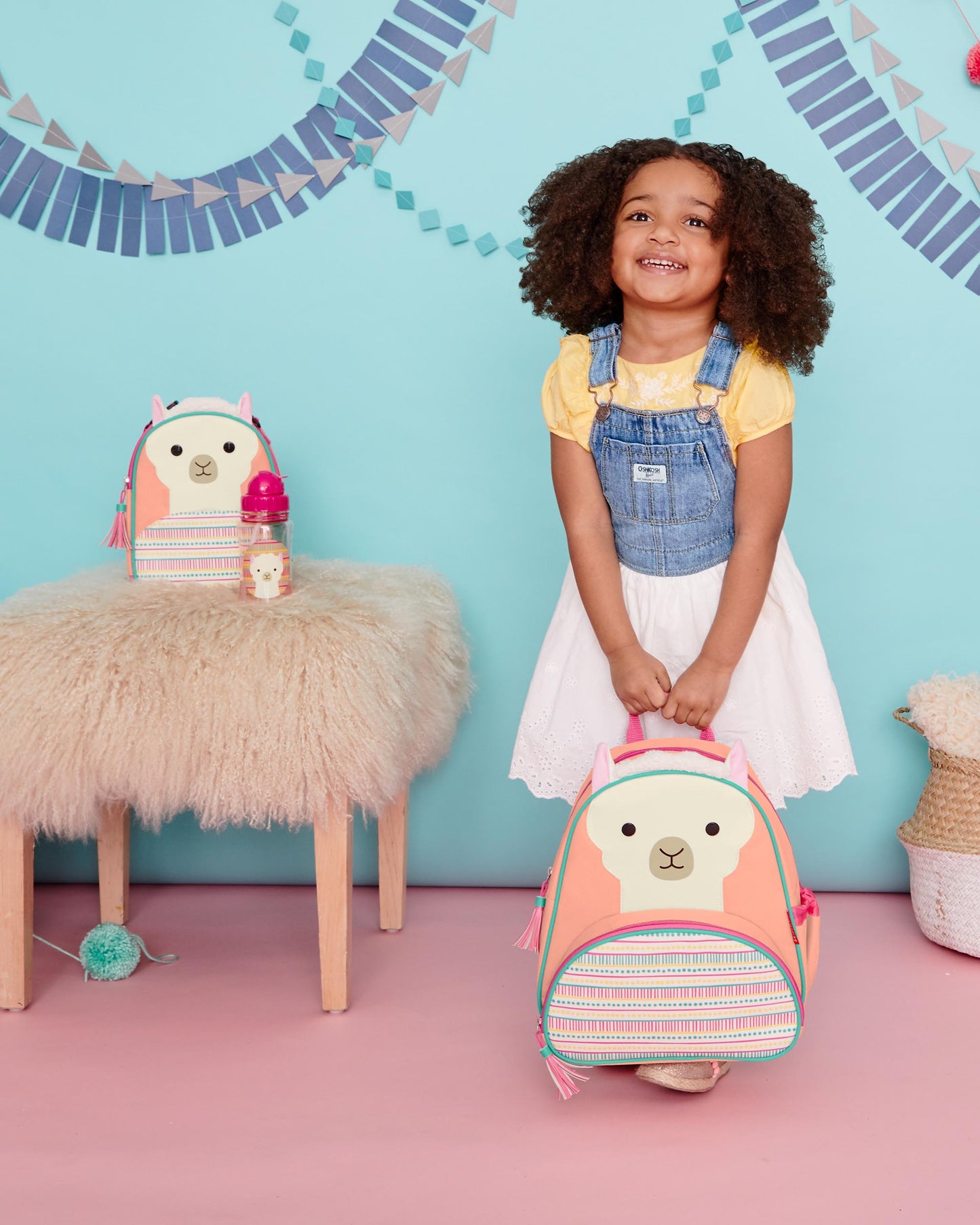 Mochila Skip hop niña llama mediana by Carter’s