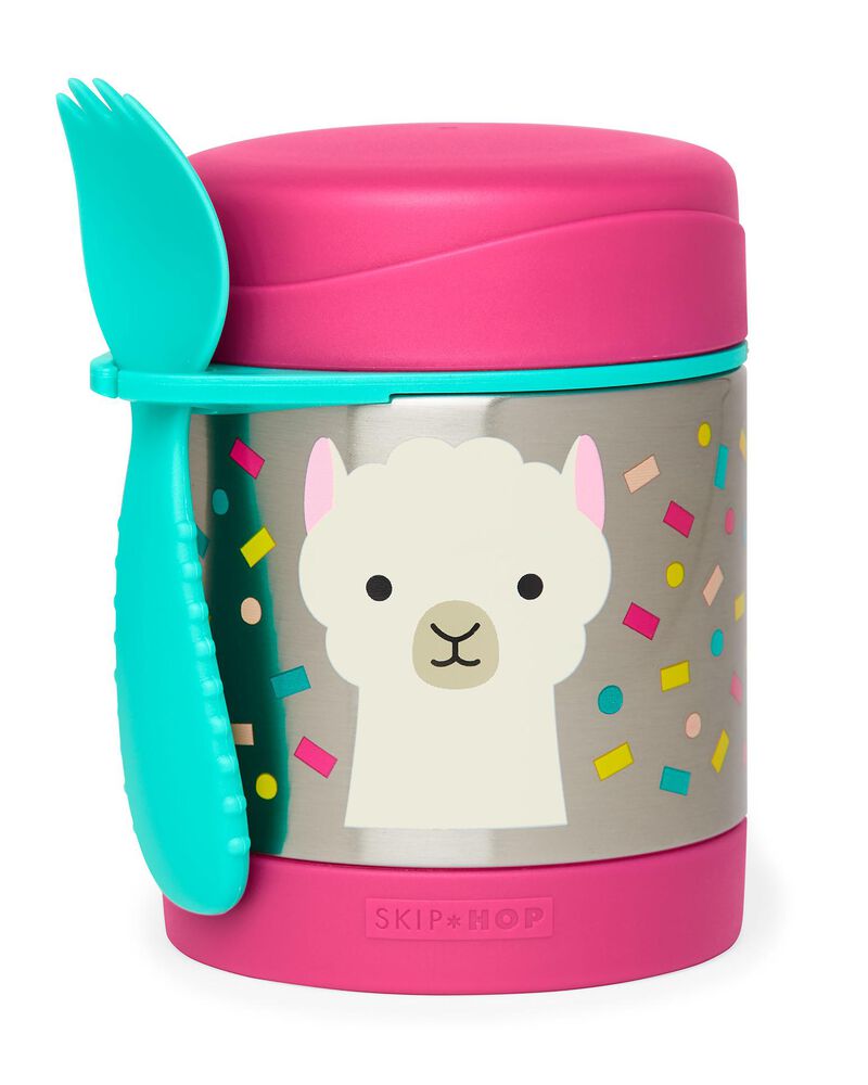 Termo Contenedor termico Skip Hop Llama con tenedor
