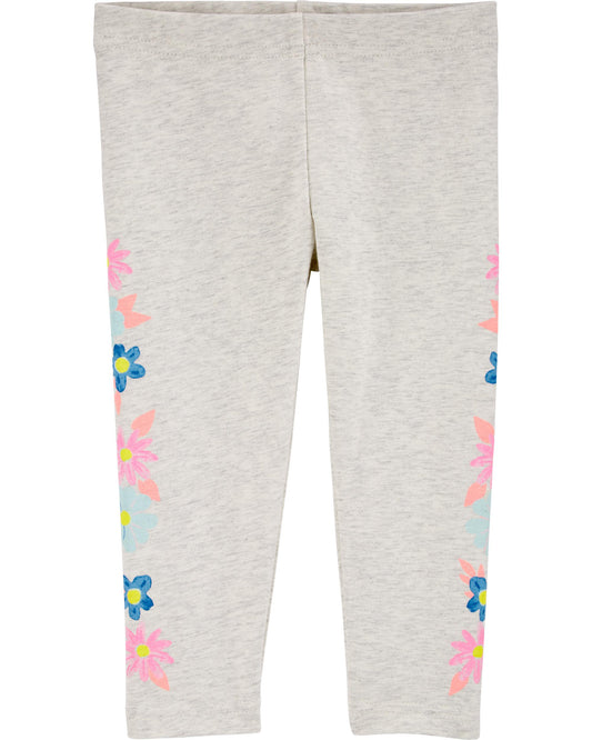 Leggings floral Carters niña promo 4x1000