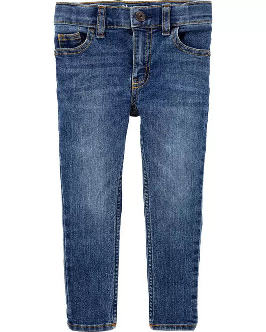 Pantalon Jeans Oshkosh niño skinny azul claro con elastico 2N357611