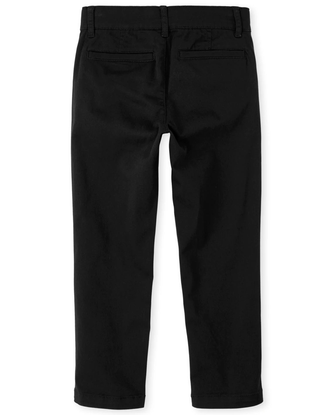 Pantalon negro tela formal childrens place niño 6-16 skinny