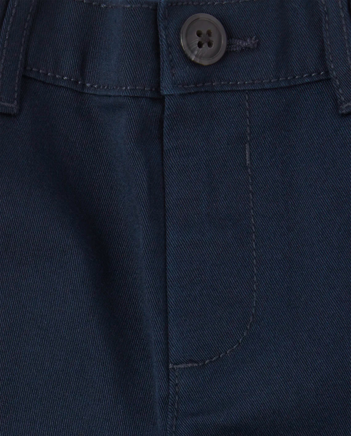 Pantalon azul tela formal con elástico Childrens place niño 3020010