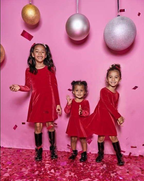 Vestido niña Children's Place rojo