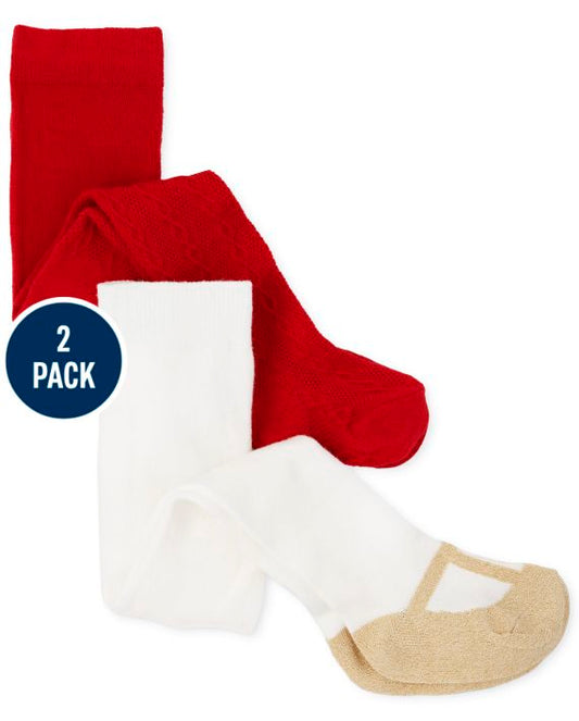 Medias set 2 piezas childrens place