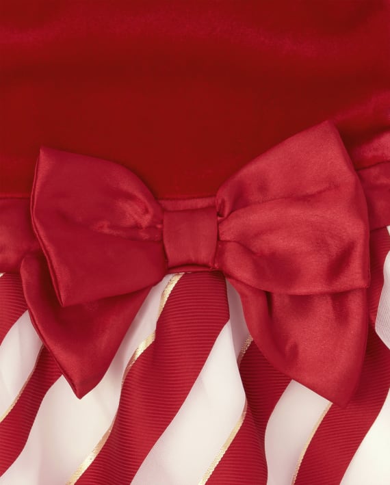 Vestido rojo rajas velvet Children's Place 58264048