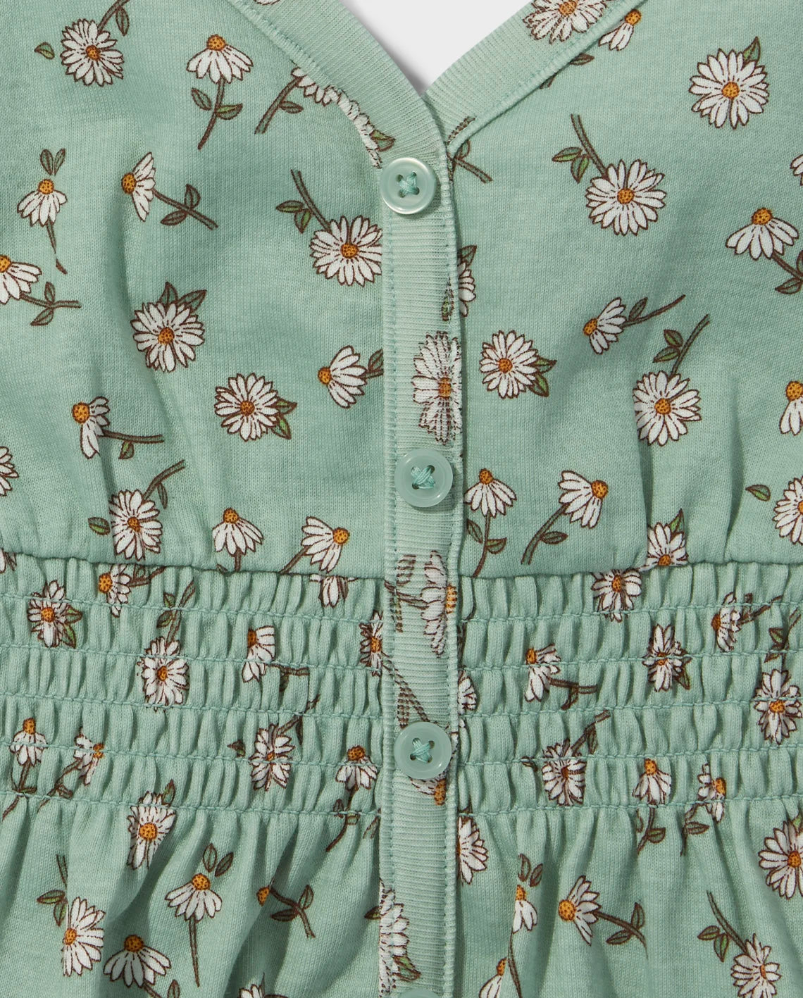 Camisa Top Sugar verde flores adolescente (10-16)