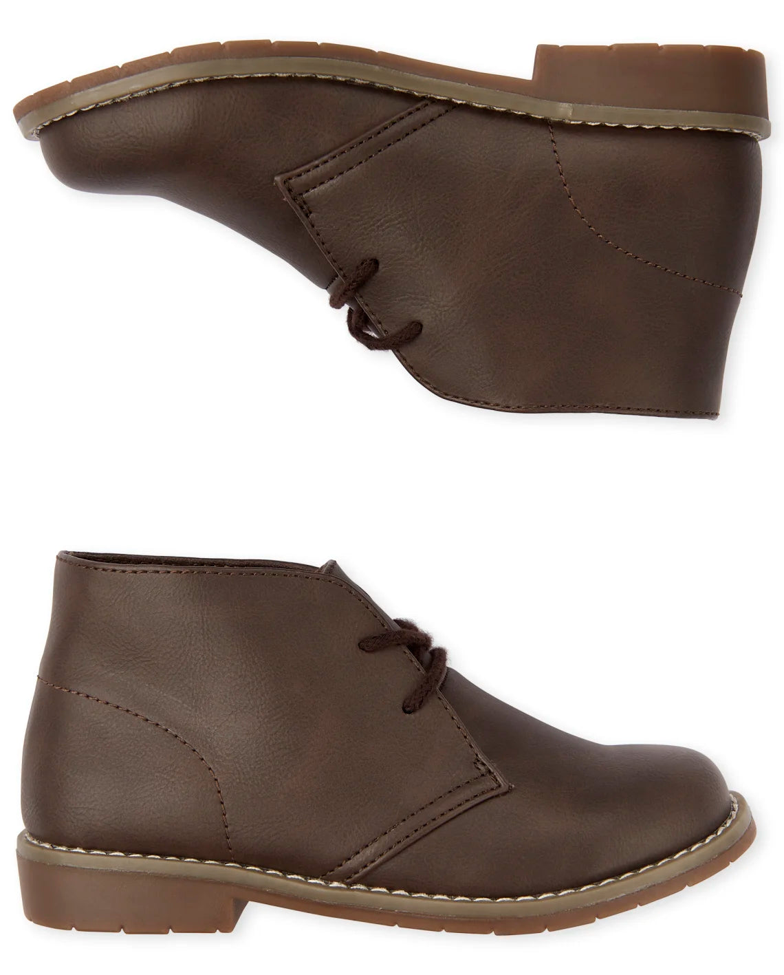 Zapatos café Burritos botas formal Niño Childrens place