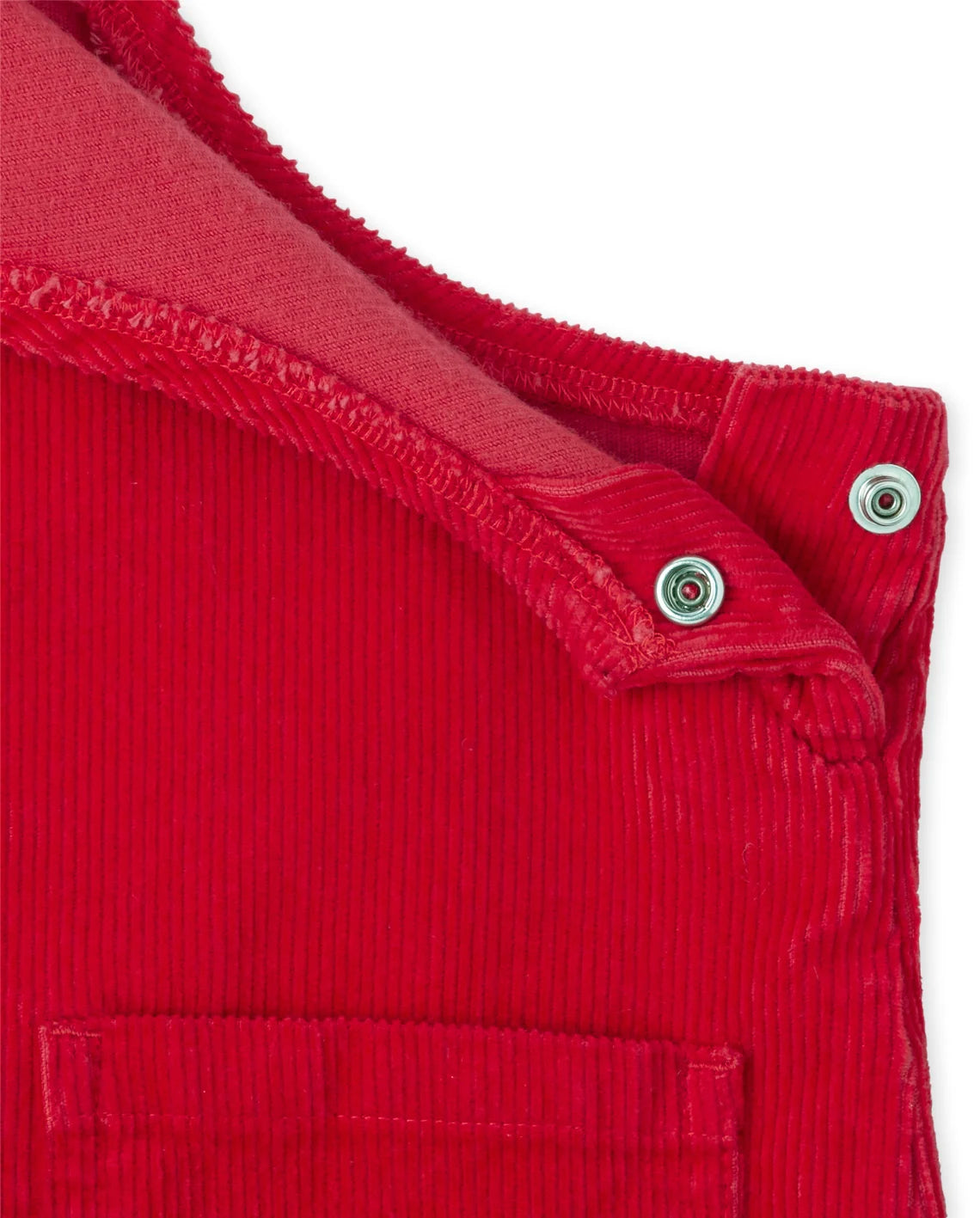 Set 2 piezas childrens place niña camisa manzana y overall vestido rojo