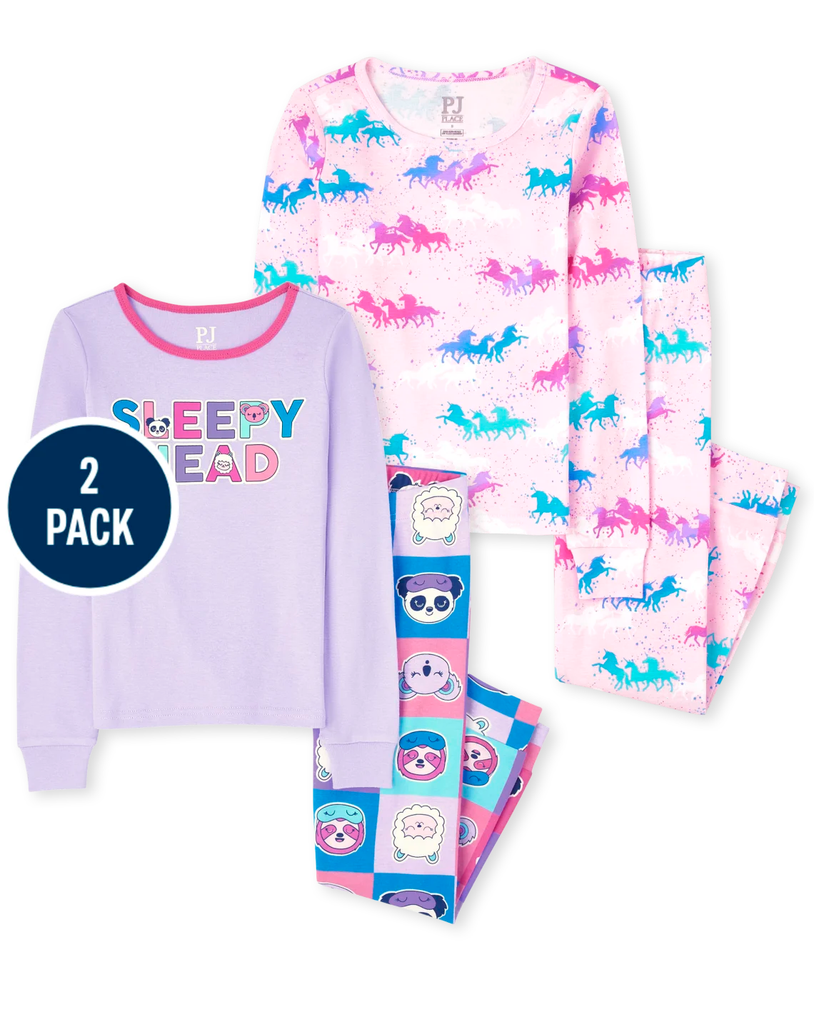 Set pijamas ni a 4 piezas unicornio place Kima Shop HN