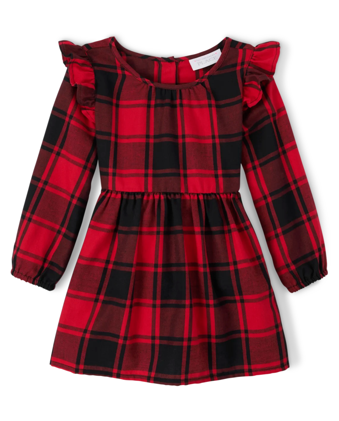 Vestido rojo cuadros Children's Place 40388080