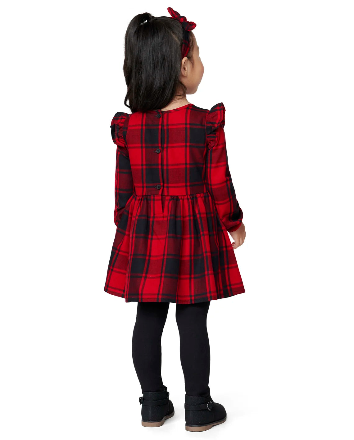 Vestido rojo cuadros Children's Place 40388080