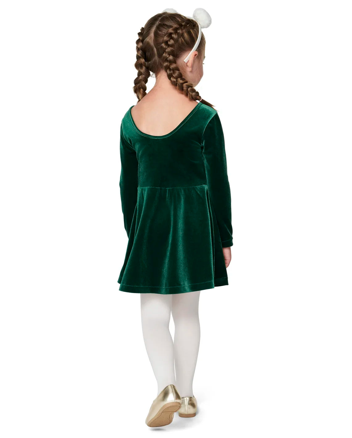 Vestido verde niña velvet Childrens Place 12m a 16 años 75691504